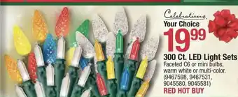 Ace Hardware 300 Ct. Led Light Sets Celebrations offer