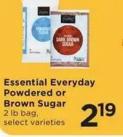 SHOPPERS Essential Everyday Powdered Or Brown Sugar offer