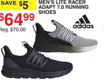 Dunham's Sports ADIDAS MEN'S LITE RACER ADAPT 7.0 RUNNING SHOES offer