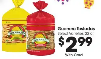 Ralphs Guerrero Tostadas offer