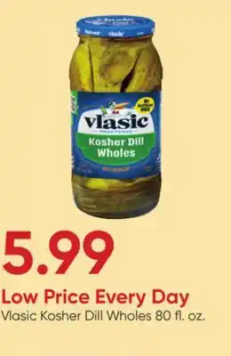 Stater Bros Vlasic Kosher Dill Wholes offer