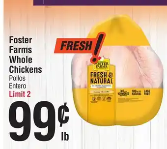 Smart & Final Foster Farms Whole Chickens offer