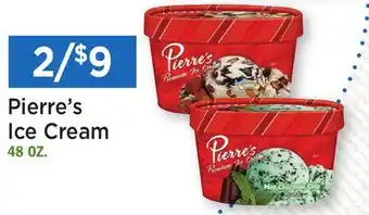 Heinen's Pierre's Ice Cream offer