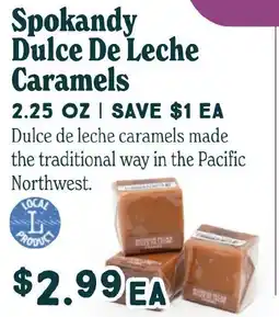 Market of Choice Spokandy Dulce De Leche Caramels offer