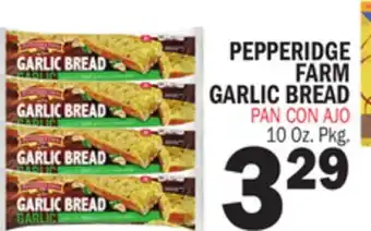 Bravo Supermarkets PEPPERIDGE FARM GARLIC BREAD offer