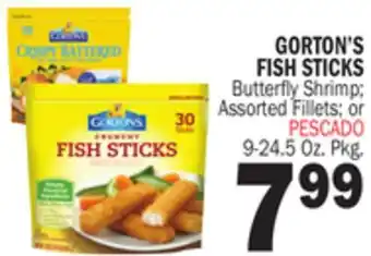 Bravo Supermarkets GORTON'S FISH STICKS offer