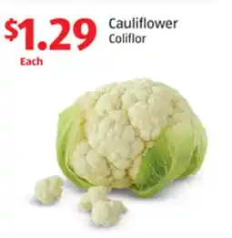 Aldi Cauliflower offer
