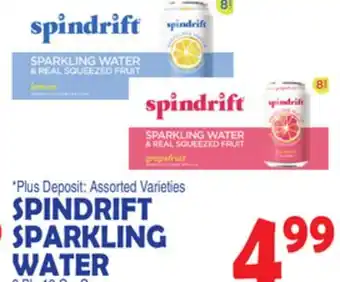 Bravo Supermarkets SPINDRIFT SPARKLING WATER offer