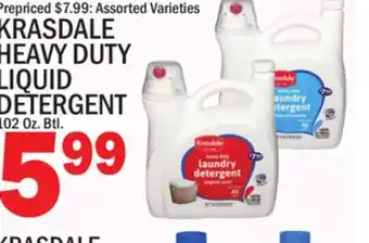 C Town KRASDALE HEAVY DUTY LIQUID DETERGENT offer