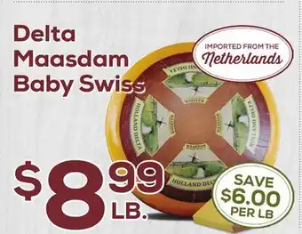 DeCicco & Sons Delta Maasdam Baby Swiss offer