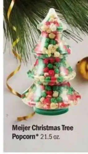 Meijer Meijer Chirstmas Tree Popcorn offer