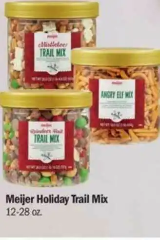 Meijer Meijer Holiday Trail Mix offer