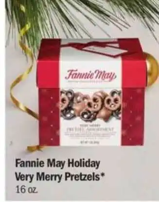 Meijer Fannie May Holiday Very Merry Pretzels offer