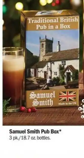 Meijer Samuel Smith Pub Box offer