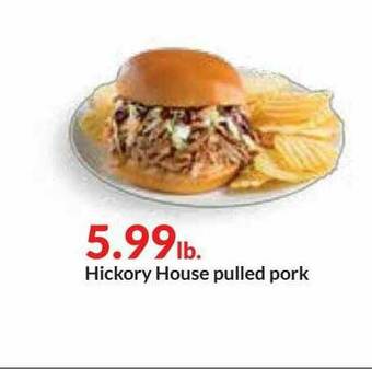 Hy-Vee Hickory House Pulled Pork offer