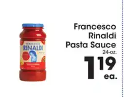 Price Rite Francesco Rinaldi Pasta Sauce offer