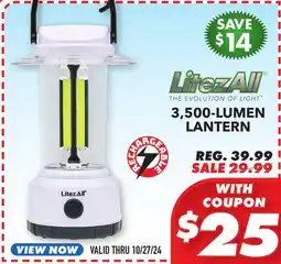 Big 5 LitezAll 3500-Lumen Rechargeable Lantern offer