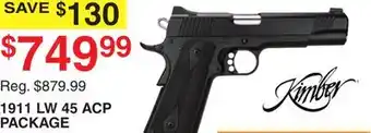 Dunham's Sports 1911 LW 45 ACP PACKAGE offer