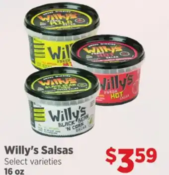 Gordon Food Services Willy's Salsas offer