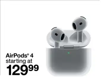 Target AirPods 4 offer