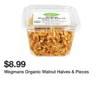 Wegmans Wegmans Organic Walnut Halves & Pieces offer