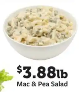 Fareway Mac & Pea Salad offer