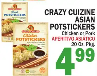 Bravo Supermarkets CRAZY CUIZINE ASIAN POTSTICKERS offer