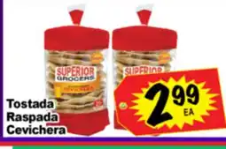 Superior Grocers Tostada Raspada Cevichera offer