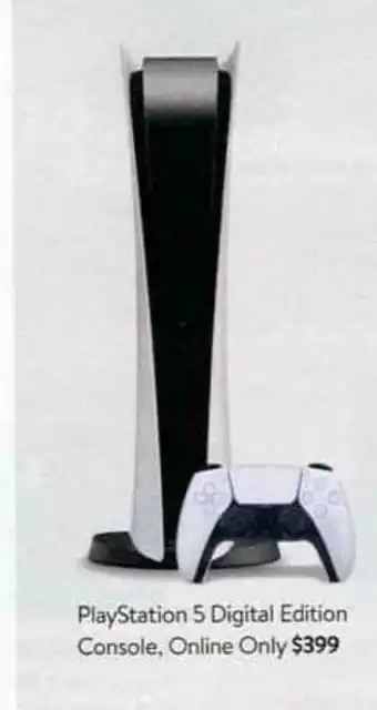 Walmart Playstation 5 Digital Edition Console offer