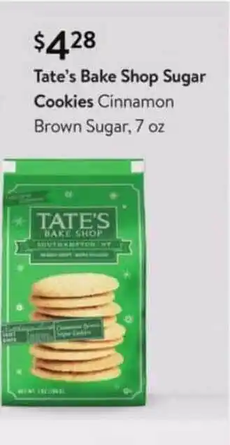 Walmart Tate's Bakeshop Sugar Cookies offer