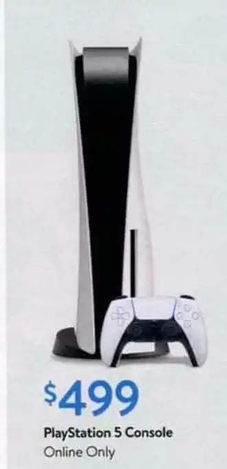 Walmart Palystation 5 Console offer