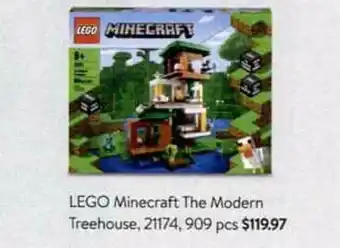 Walmart Lego Minecraft The Modern Treehouse offer