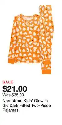Nordstrom Nordstrom Kids' Glow in the Dark Fitted Two-Piece Pajamas offer