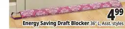 Ocean State Job Lot Energy Saving Draft Blocker offer