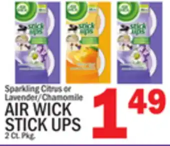 C Town AIR WICK STICK UPS offer