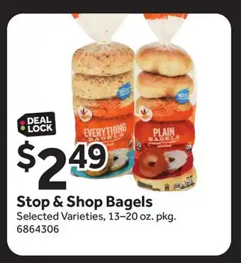 Stop&Shop Stop & Shop Bagels offer