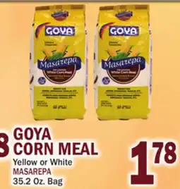 Bravo Supermarkets GOYA CORN MEAL offer