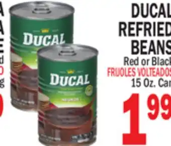 Bravo Supermarkets DUCAL REFRIED BEANS offer