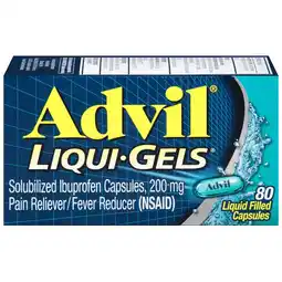 Walgreens Liqui-Gels Ibuprofen Pain Reliever/ Fever Reducer Capsules, 200mg offer