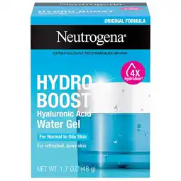 Walgreens Hydro Boost Hyaluronic Acid Water Gel Moisturizer offer