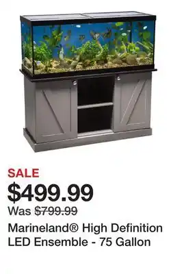 Petsmart Marineland High Definition LED Ensemble - 75 Gallon offer