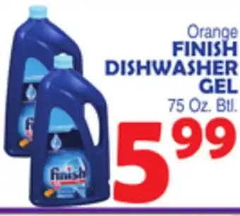 Bravo Supermarkets FINISH DISHWASHER GEL offer