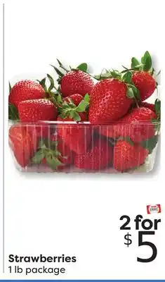 Weis Markets Strawberries offer