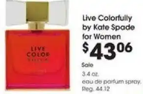 Fred Meyer Live Colorfully By Kate Spade For Women offer