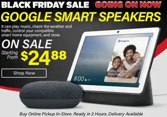 BrandsMart USA Google Smart Speakers offer