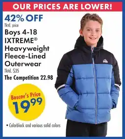 Boscov's Boys 4-18 IXTREME Heavyweight Fleece-Lined Outerwear offer