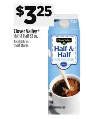 Dollar General Clover Valley Half & Half offer