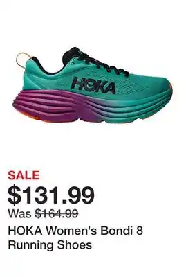 Dick's Sporting Goods HOKA Women's Bondi 8 Running Shoes offer