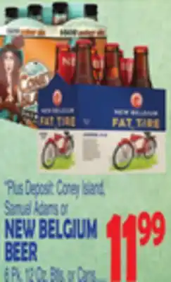 Bravo Supermarkets NEW BELGIUM BEER offer