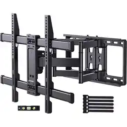 Walmart PERLESMITH Full Motion TV Mount Fits for 37-85 inch, Holds up to 132 lbs, Max 600x400mm offer